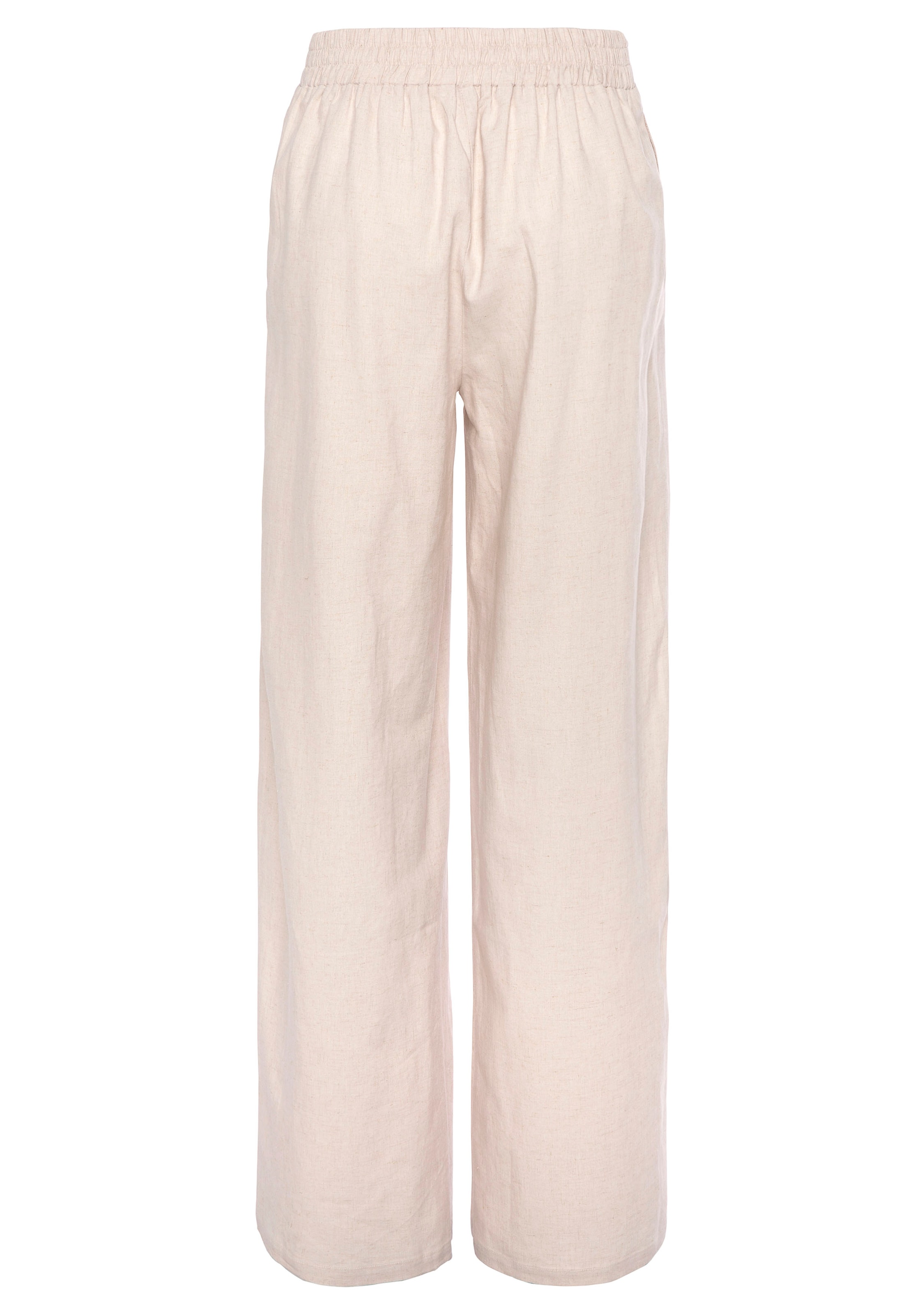 LASCANA Loose fit Pants in Beige: front