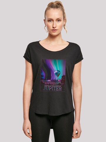 T-shirt 'Nasa' F4NT4STIC en noir : devant