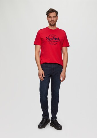 s.Oliver T-Shirt in Rot