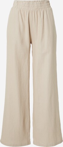 Wide leg Pantaloni di minimum in grigio: frontale