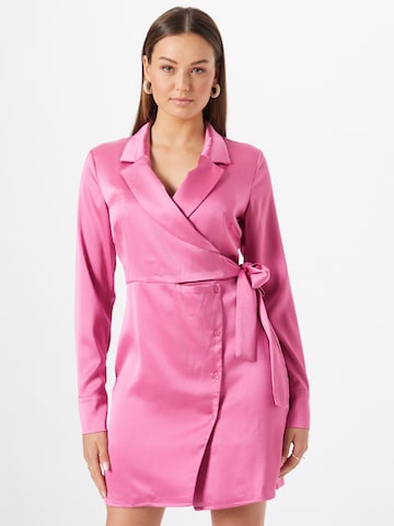 Robe Nasty Gal en rose : devant