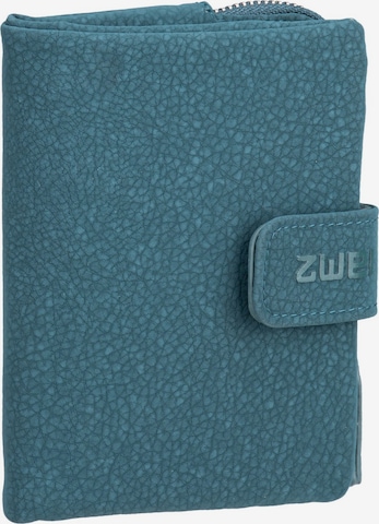 Porte-monnaies 'Mademoiselle' ZWEI en bleu : devant