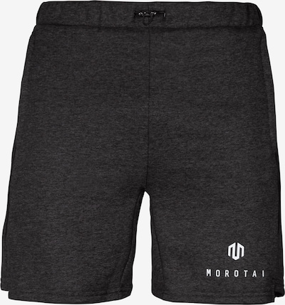 MOROTAI Sports trousers in Dark grey / Black / White, Item view