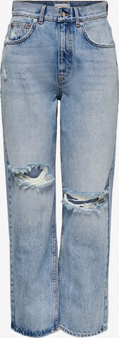 ONLY Loosefit Jeans 'Robyn' in Blauw: voorkant