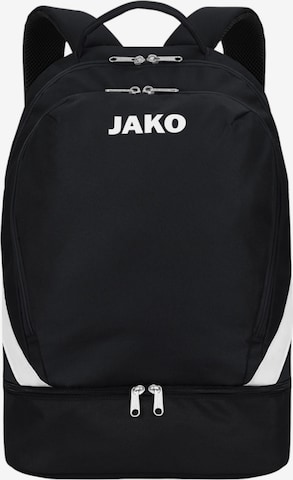 JAKO Sportrucksack in Schwarz: Vorderseite