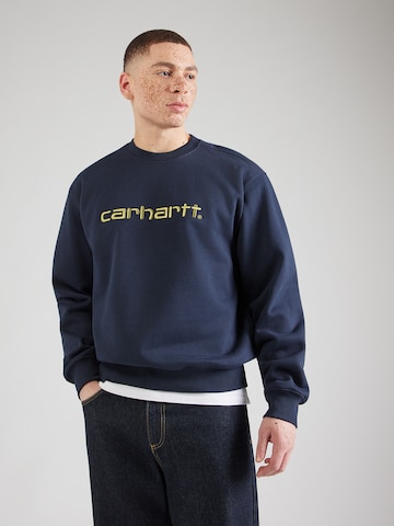 Carhartt WIP Tréning póló - kék: elől