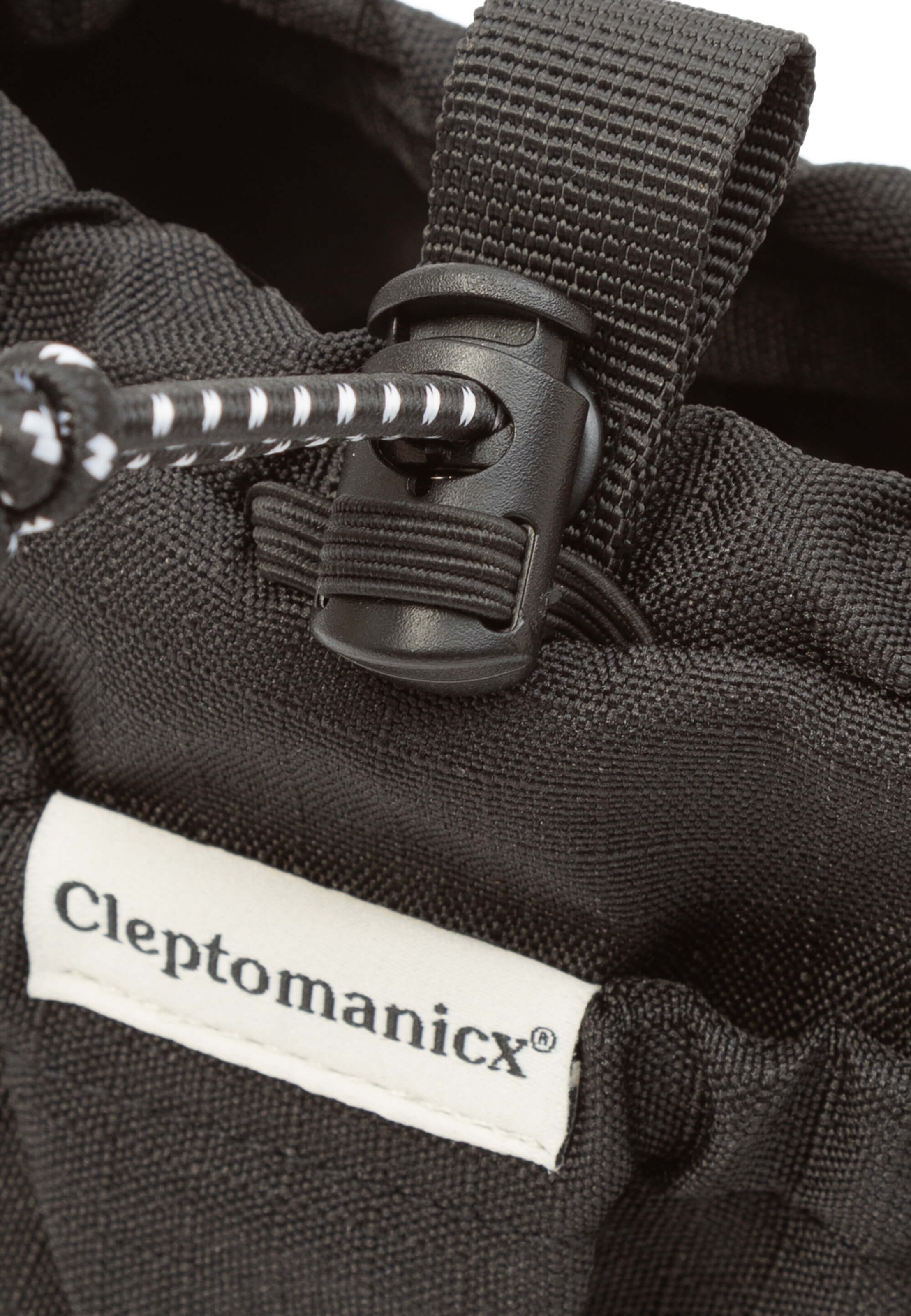 Cleptomanicx Crossbody Bag 'Bottle Bag' in Black