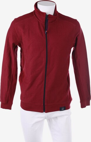 LERROS Sweatshirt & Zip-Up Hoodie in M in Red: front