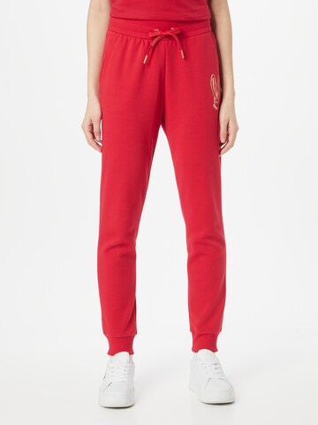 Effilé Pantalon ARMANI EXCHANGE en rouge : devant