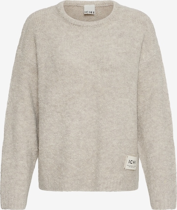 ICHI Sweater in Beige: front