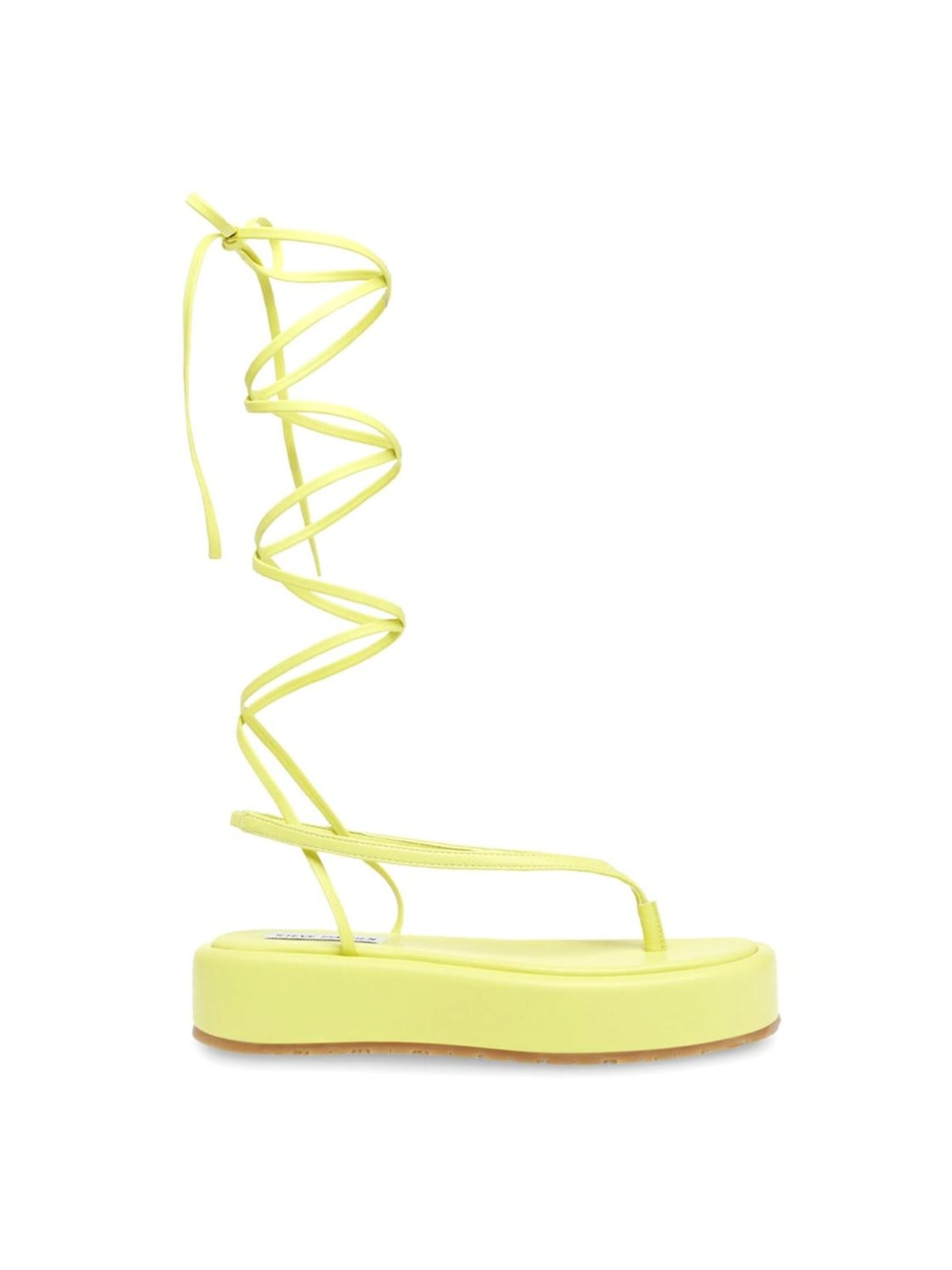 Sandalo 'Womens Banzai Shock Yellow Sandals' di STEVE MADDEN in giallo