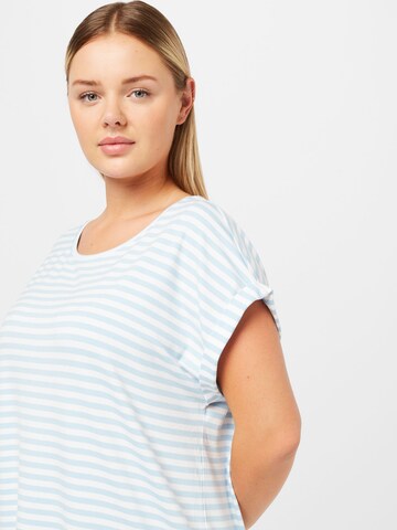 ONLY Carmakoma Shirt 'PALAICA' in Blauw