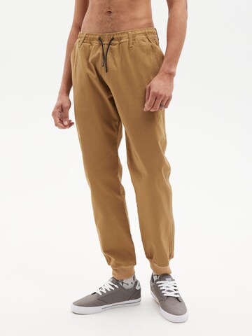 hydroponic - Tapered Pantalón 'Hydroponic Frontier Regular-Fit Jogger Trousers' en marrón