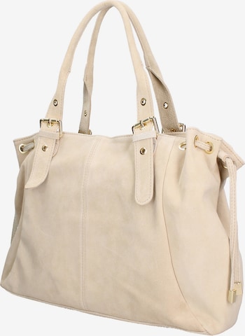 Chiara Ferretti Schoudertas in Beige: voorkant