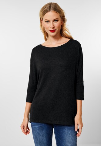 STREET ONE Shirt in Grau: Vorderseite