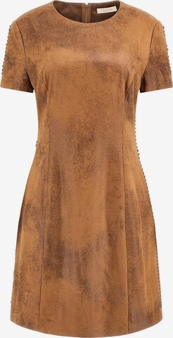 GUESS Dress in Brown: front