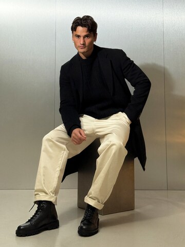 BOSS Mantel 'Hyde' in Schwarz