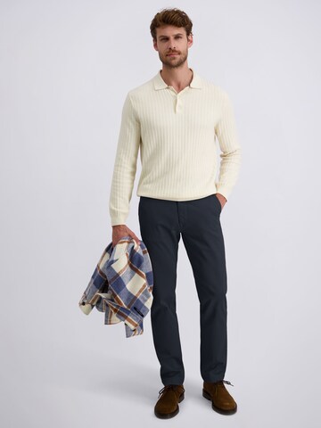 Regular Pantalon chino 'Castres' PIERRE CARDIN en bleu