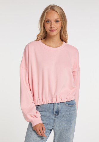 MYMO Sweatshirt in Roze: voorkant