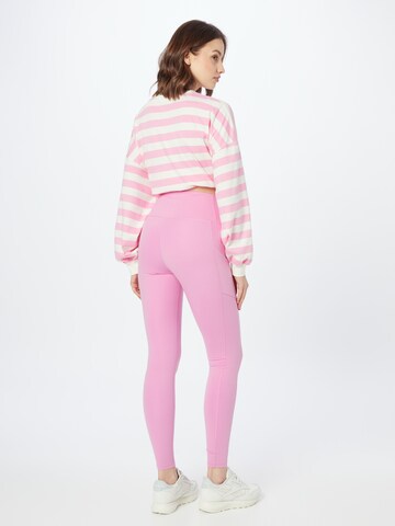 Skinny Pantaloni sport 'HEART INTO IT' de la ROXY pe roz