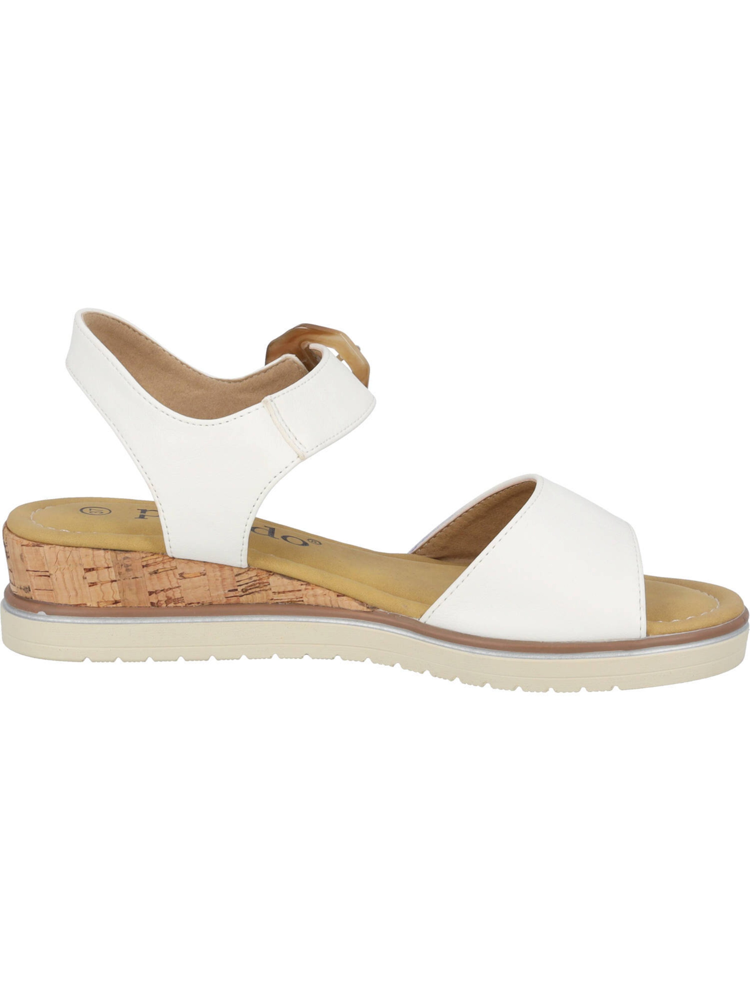 Palado Sandalen met riem 'Impures' in Wit