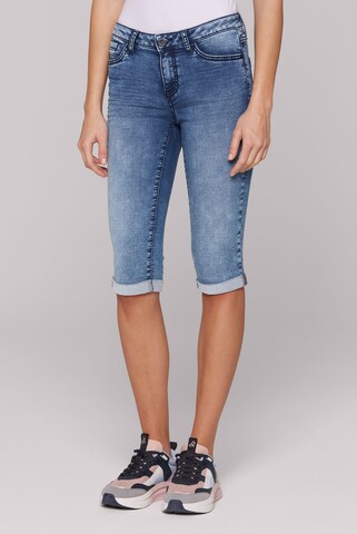 Soccx Regular Jeans in Blue: front