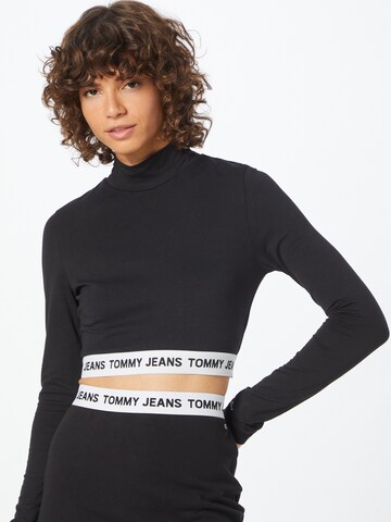 Tommy Jeans Shirt in Schwarz: Vorderseite