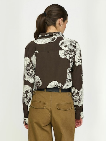 T-shirt ' SROrchidy ' Soft Rebels en violet : derrière