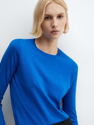 MANGO Pullover 'LUKA' in Blau