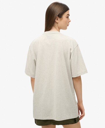 Superdry Oversized shirt in Grijs