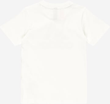 ADIDAS SPORTSWEAR - Camiseta funcional 'Essentials Logo' en blanco