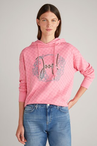 JOOP! Sweatshirt in Roze: voorkant