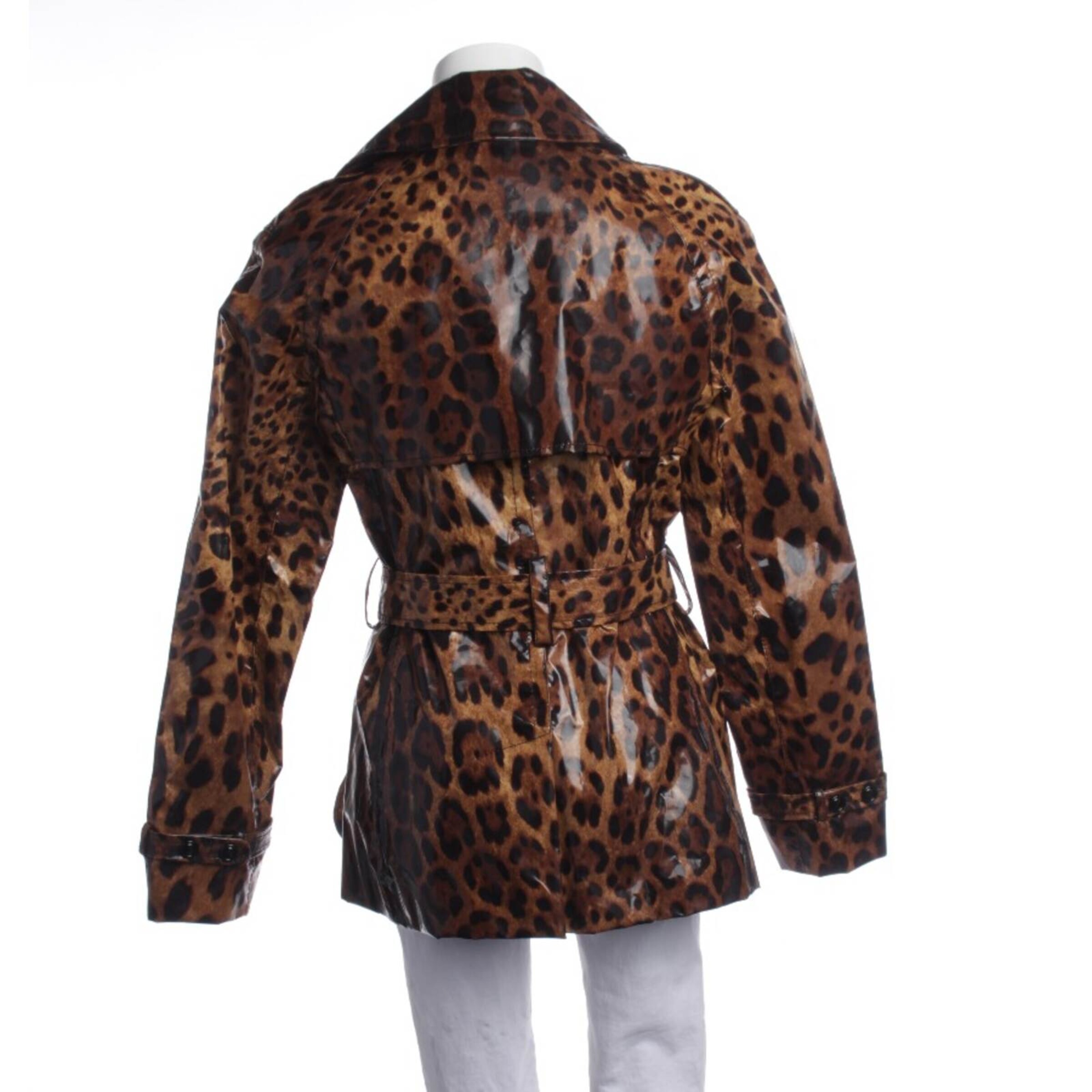 DOLCE & GABBANA Übergangsjacke M in Braun