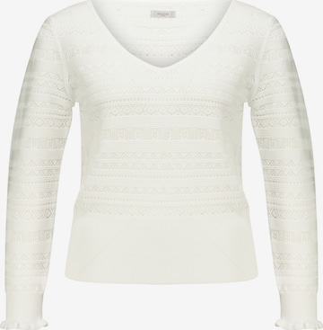 Pull-over Deeluxe en blanc : devant