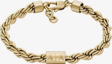 ARMANI EXCHANGE Bracelet in Gold: front