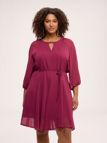 Robe Fiorella Rubino en rouge