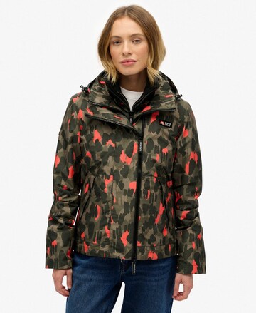 Superdry Tussenjas in Groen: voorkant