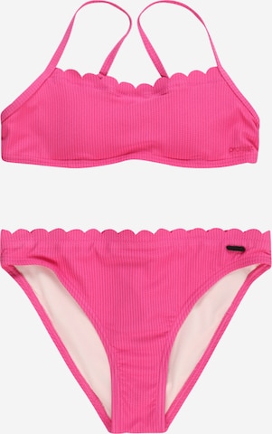 PROTEST Bralette Bikini 'LULU' in Pink: front