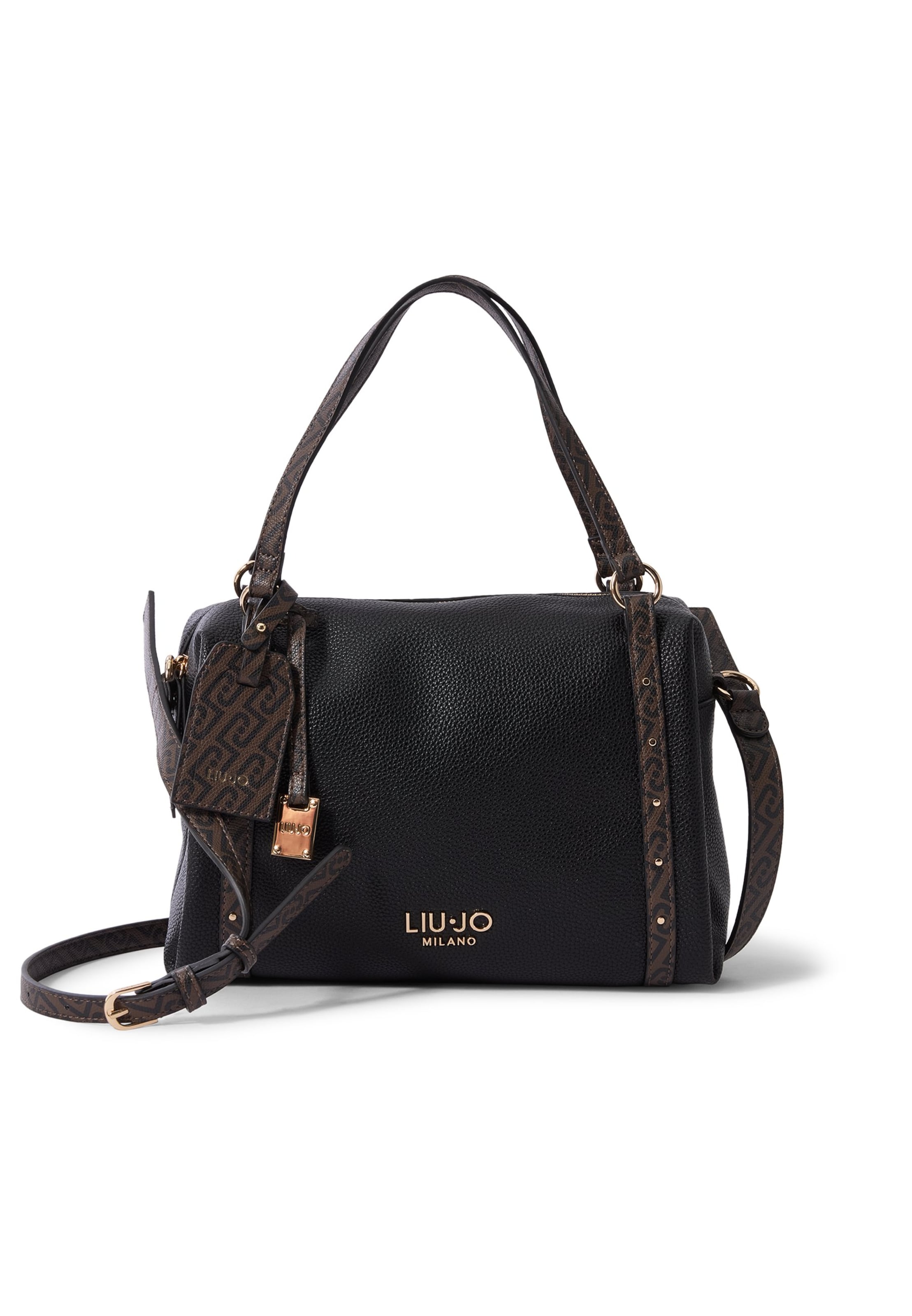 Liu Jo - Bolso de mano 'BOSTON' en negro: frente