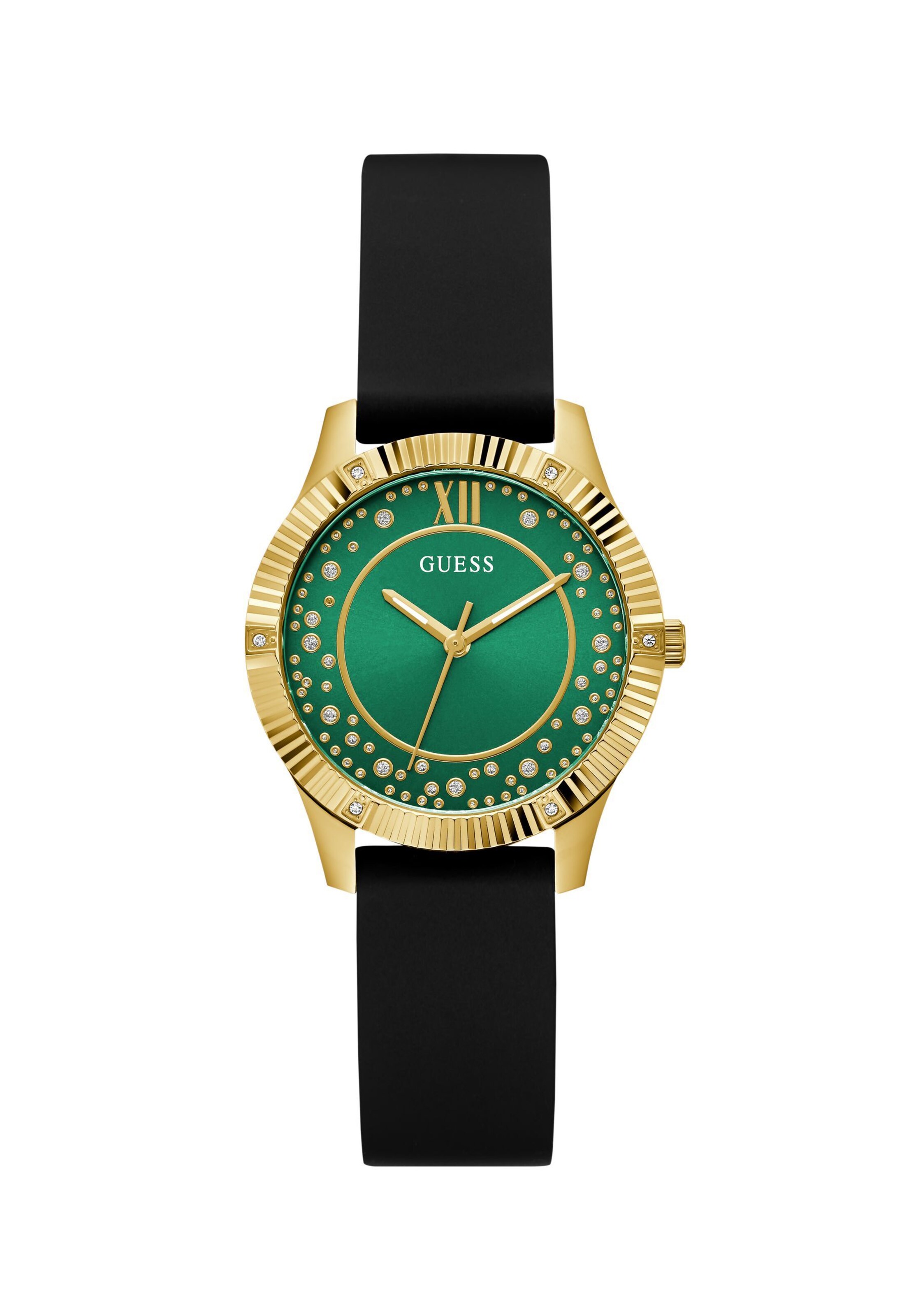 GUESS Analoog horloge 'STARSTRUCK' in Zwart