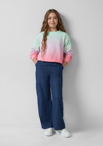 Sweat-shirt s.Oliver en vert