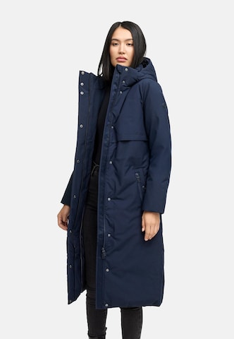 Manteau fonctionnel 'Waldbummler 14' NAVAHOO en bleu