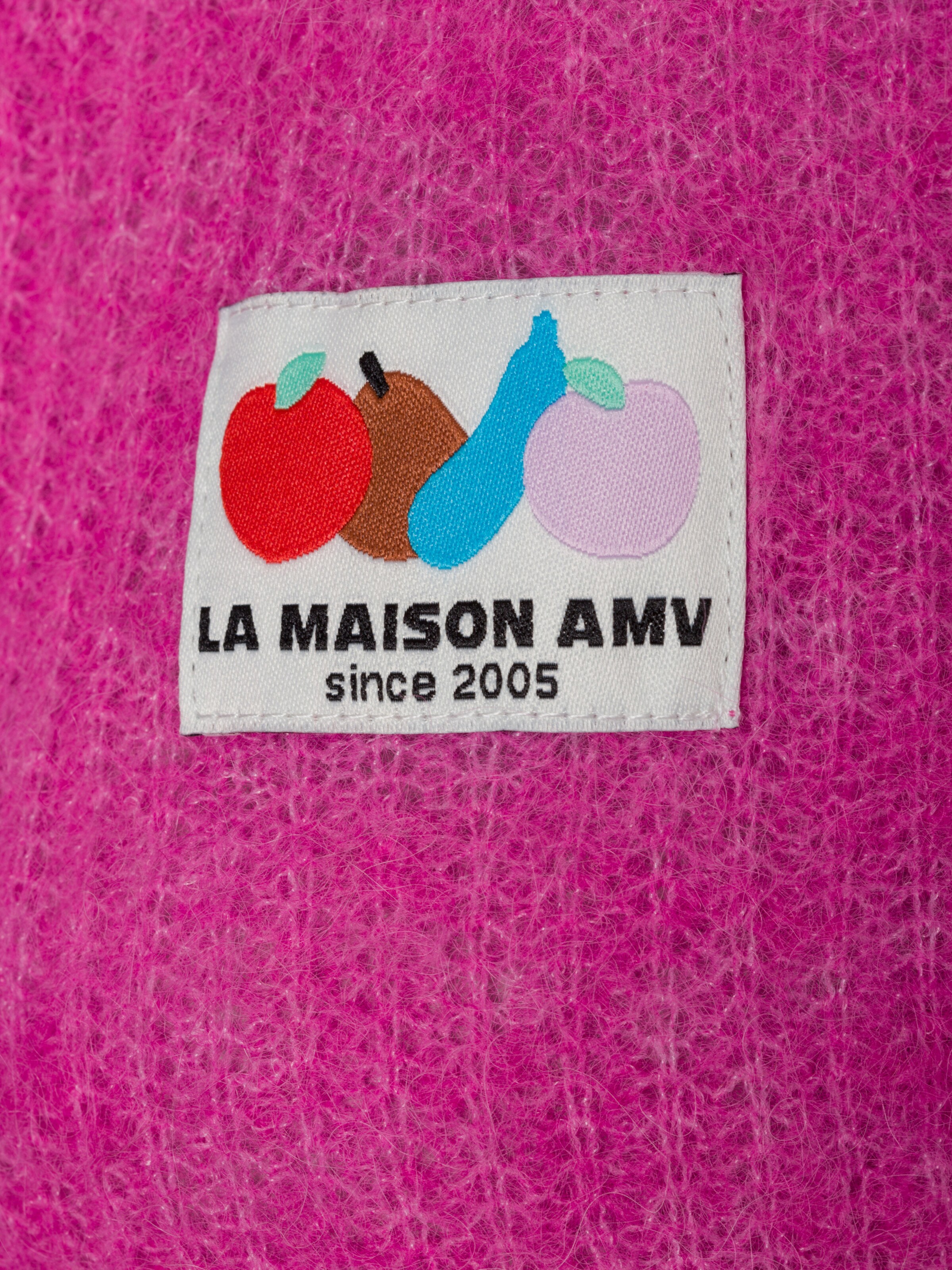 AMERICAN VINTAGE Gebreid vest ' Nenybay ' in Roze