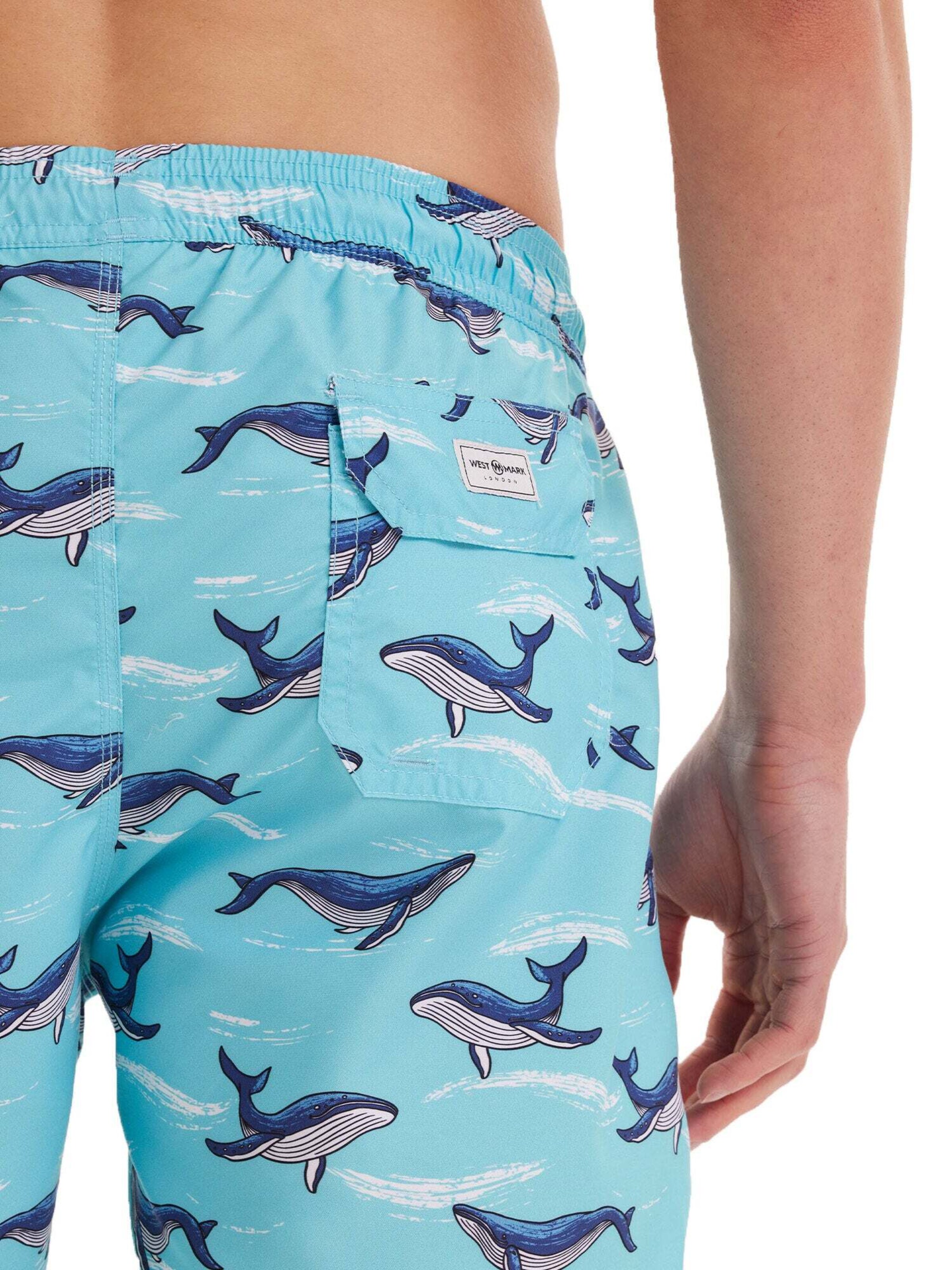 WESTMARK LONDON Badeshorts i blå