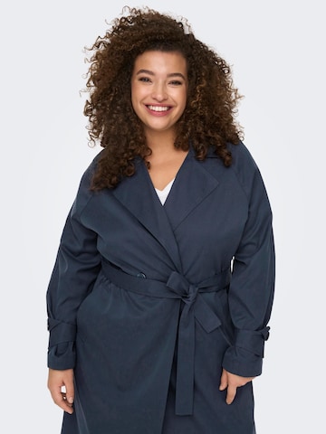 Manteau mi-saison 'HYACHINT' ONLY Carmakoma en bleu