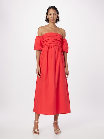 River Island - Vestido en rojo: frente