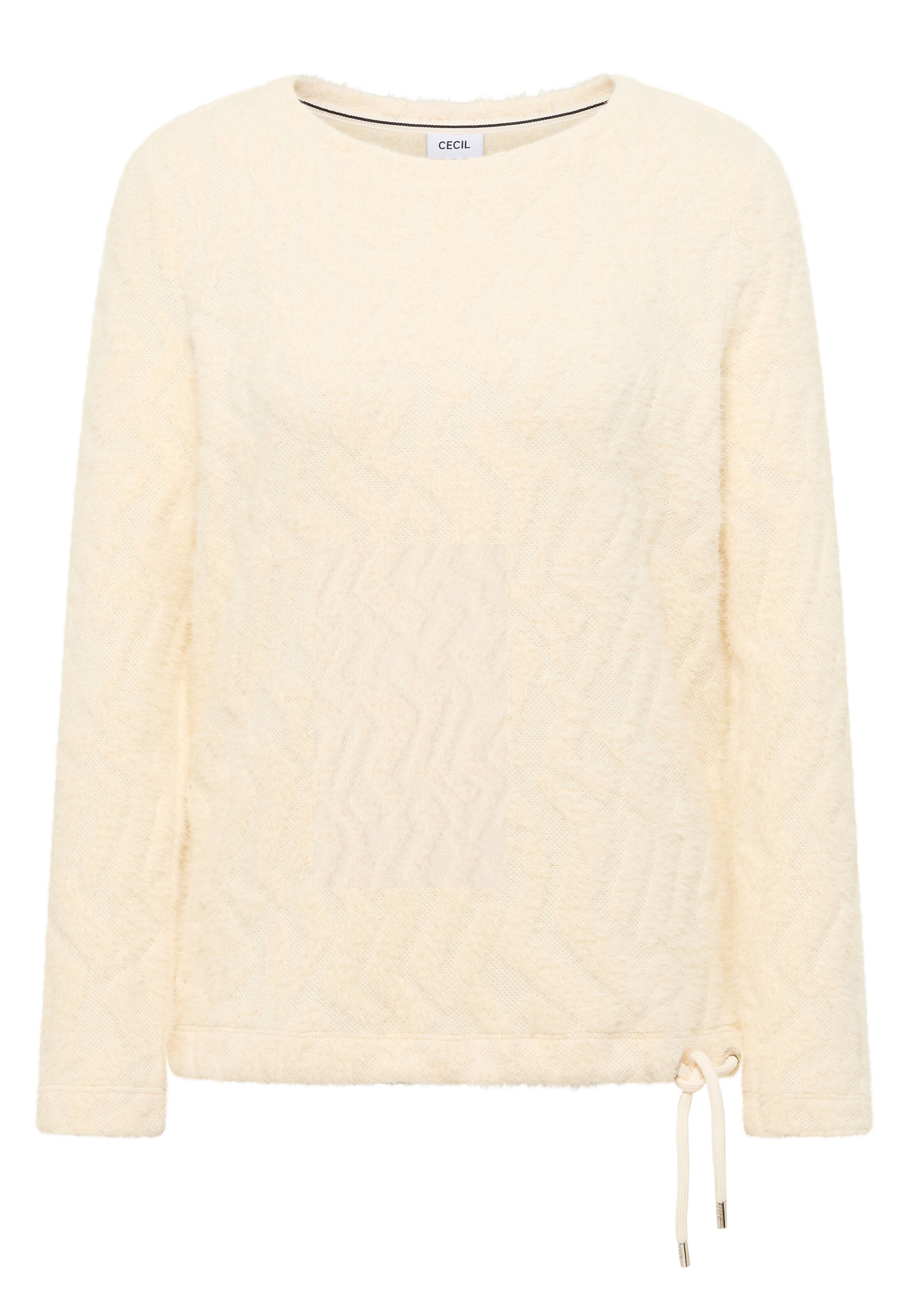 CECIL Sweater in White: front