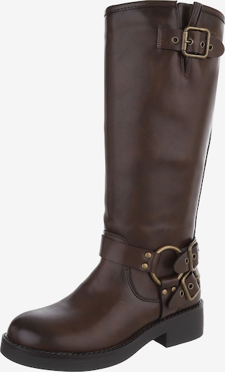 Ital-Design Stiefel in braun, Produktansicht