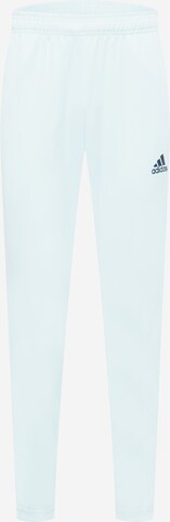 ADIDAS SPORTSWEAR Zúžený strih Športové nohavice 'Tiro' - Modrá: predná strana