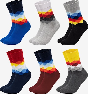 Occulto Socken 'Sigi' in Mischfarben: predná strana